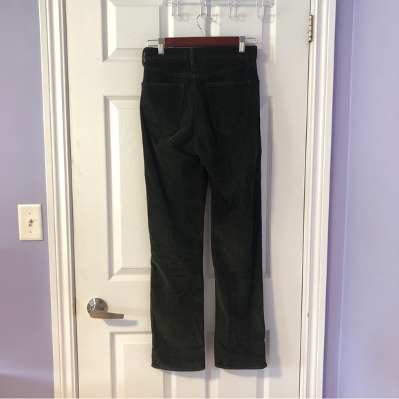 Aritzia Wilfred Free Dark Green Corduroy Pants - Picture 2 of 9